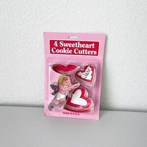 VTG Fox Run Craftsmen USA Made Sweetheart Valentine Cookie Cutters 4 Count NEW